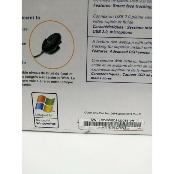 Creative Labs Webcam Live Yahoo Messenger USB Wired Webcam Built In Microphone - Picture 5 of 6